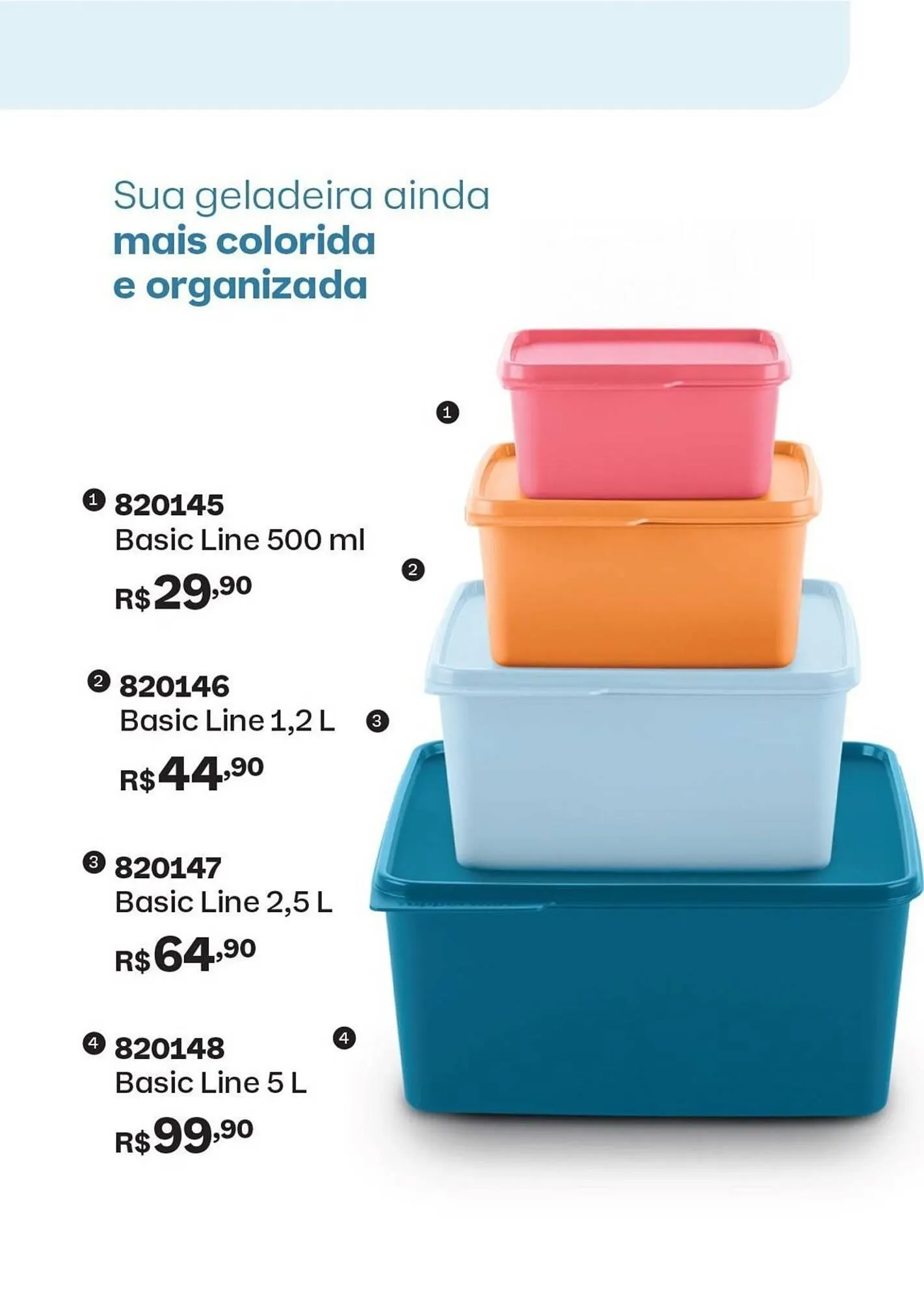 Encarte de Catálogo Tupperware 24 de outubro até 31 de outubro 2025 - Pagina 72