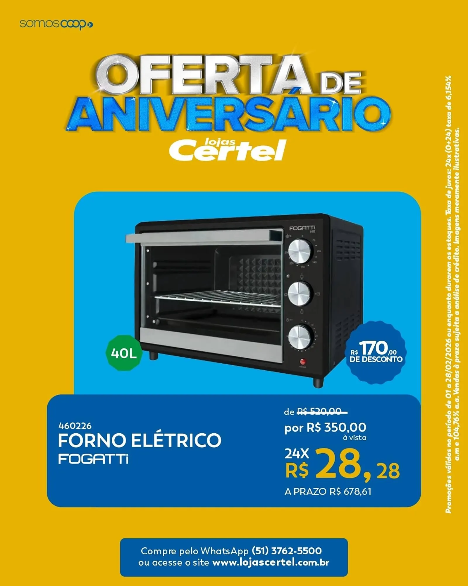 Encarte de Folheto Lojas Certel 12 de fevereiro até 28 de fevereiro 2026 - Pagina 2