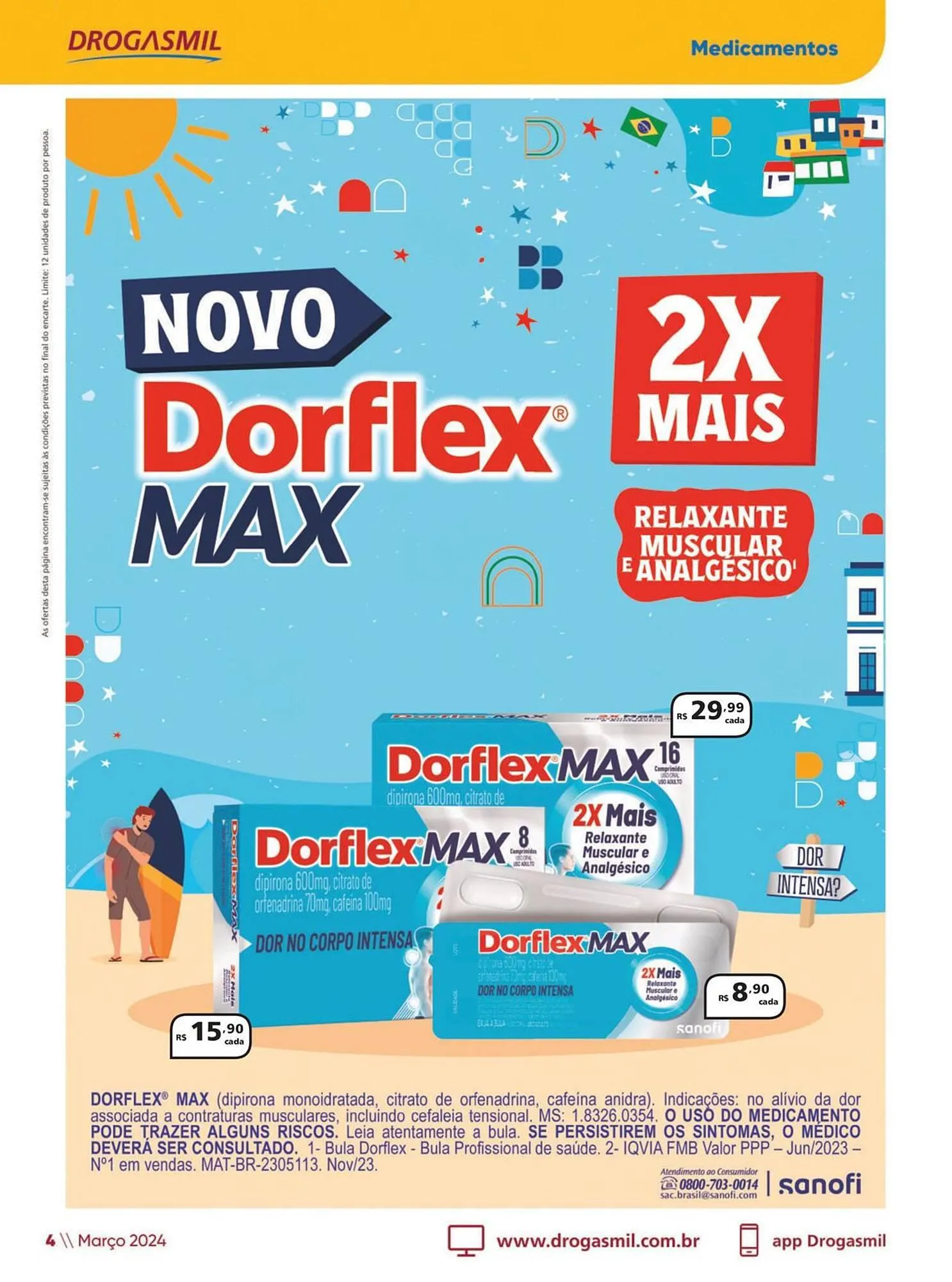 Encarte de Catálogo Drogasmil 1 de março até 31 de março 2024 - Pagina 4