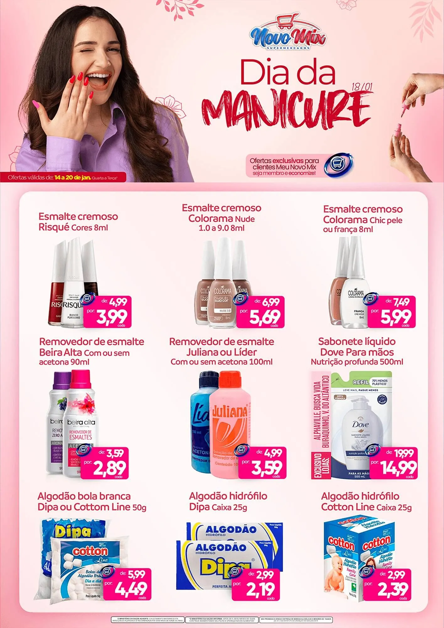 Encarte de Encarte Novo Mix 14 de janeiro até 20 de janeiro 2026 - Pagina 1