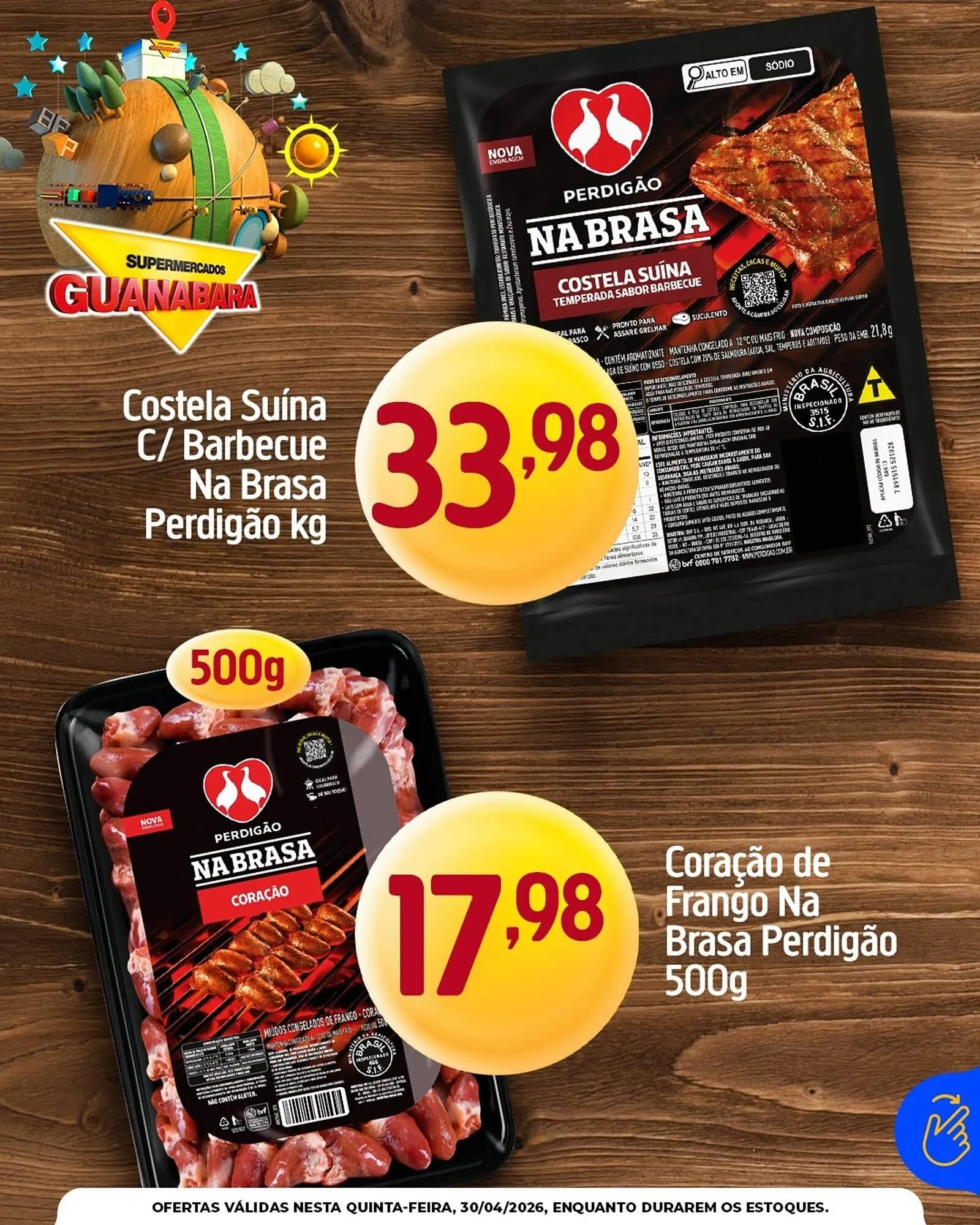 Encarte de Encarte Supermercados Guanabara 29 de abril até 30 de abril 2026 - Pagina 1