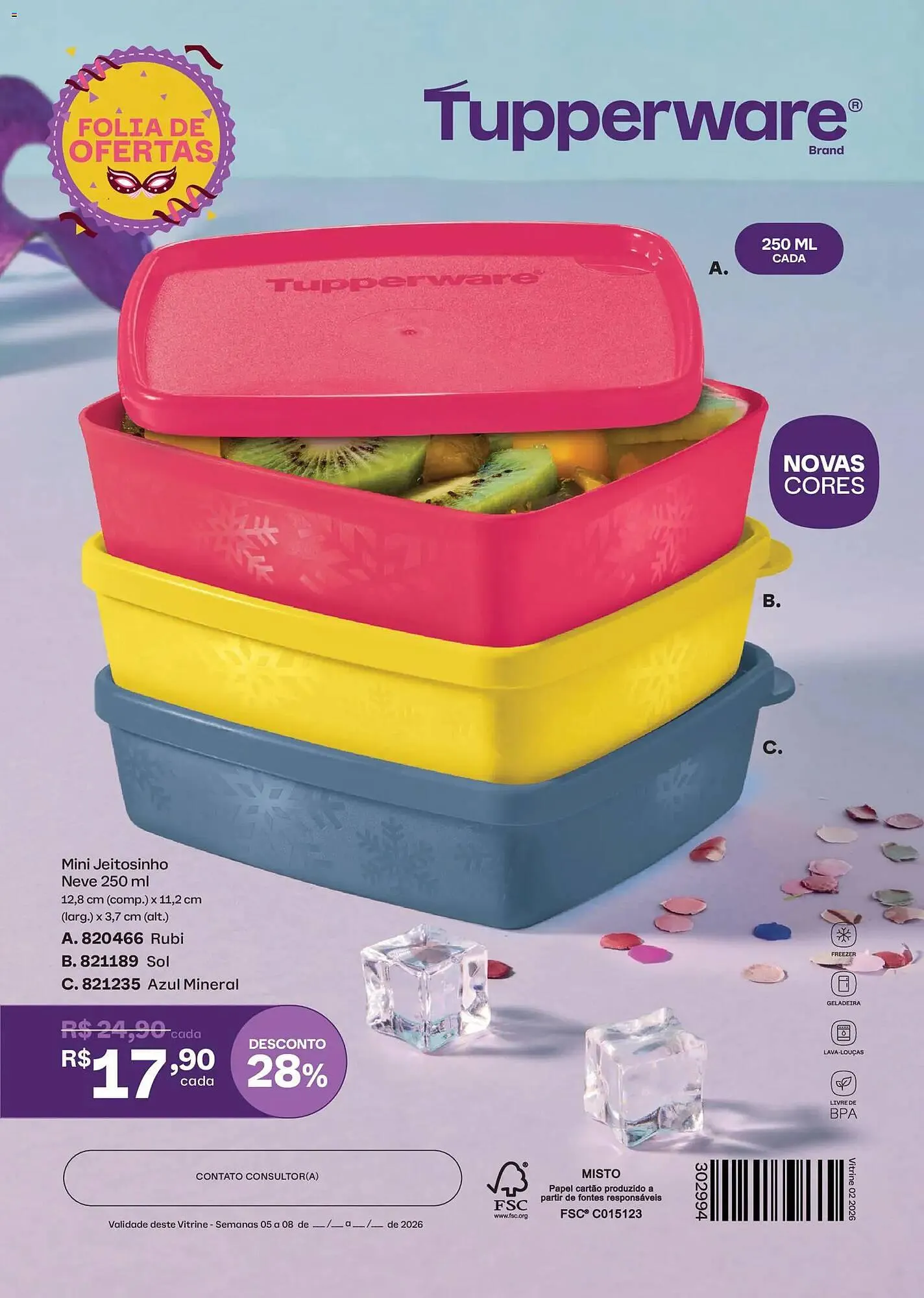 Encarte de Catálogo Tupperware 1 de fevereiro até 28 de fevereiro 2026 - Pagina 86