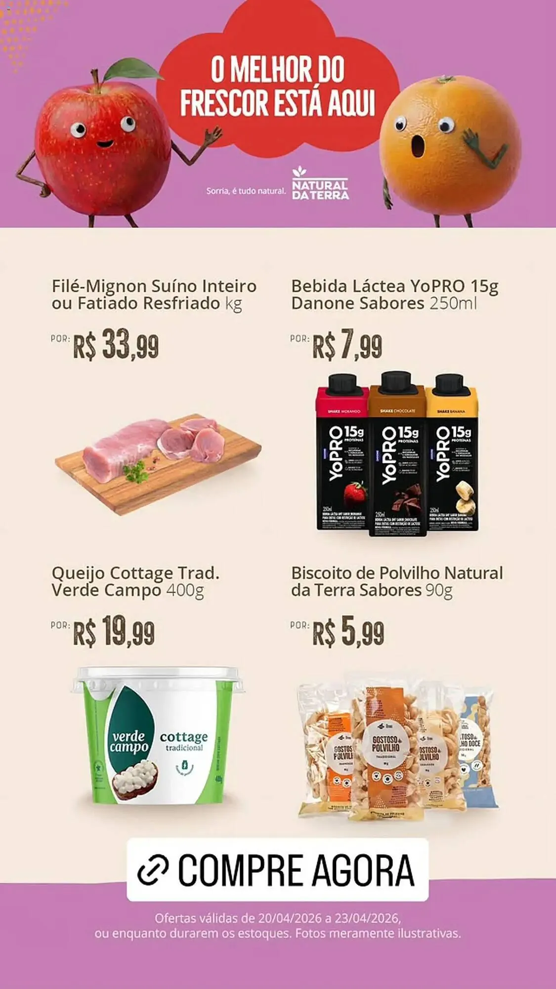 Encarte de Catálogo Natural da Terra 20 de abril até 24 de abril 2026 - Pagina 2