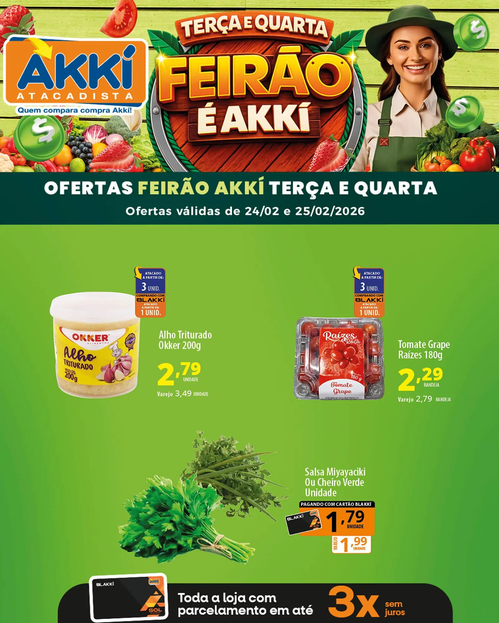 Encarte de Folheto Akki Atacadista 25 de fevereiro até 25 de fevereiro 2026 - Pagina 5