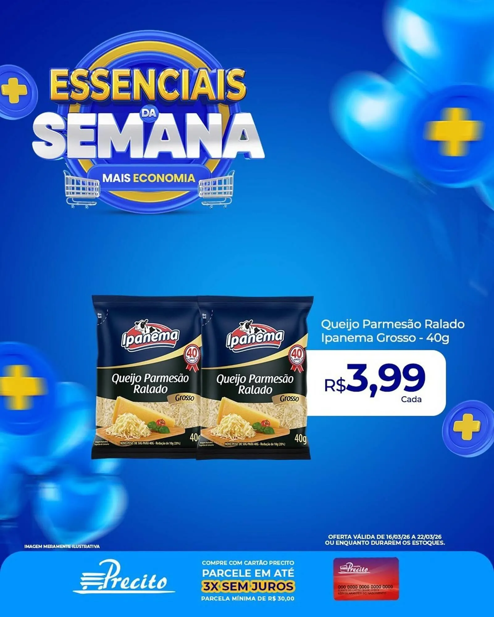 Encarte de Catálogo Supermercado Precito 16 de março até 22 de março 2026 - Pagina 10
