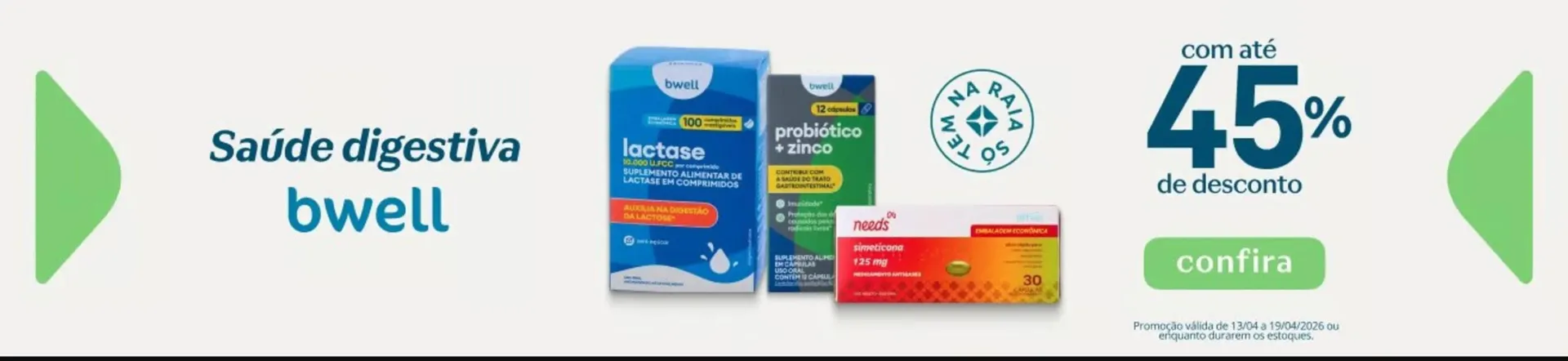 Encarte de Encarte Droga Raia 13 de abril até 19 de abril 2026 - Pagina 7