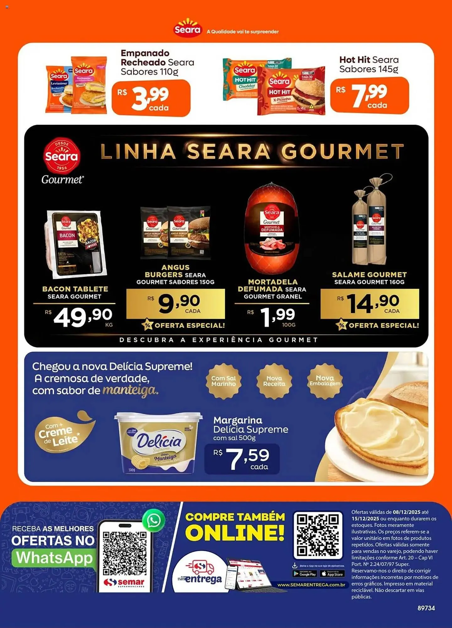 Encarte de Folheto Semar Supermercado 8 de dezembro até 15 de dezembro 2025 - Pagina 2