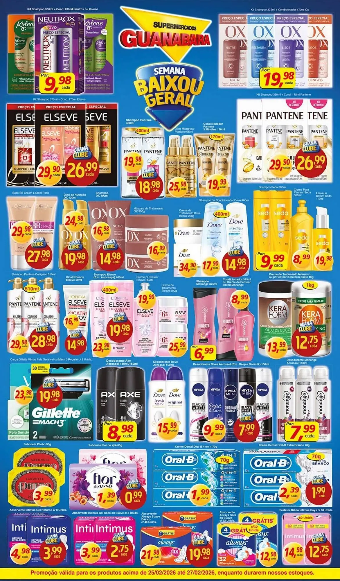 Encarte de Encarte Supermercados Guanabara 25 de fevereiro até 27 de fevereiro 2026 - Pagina 10