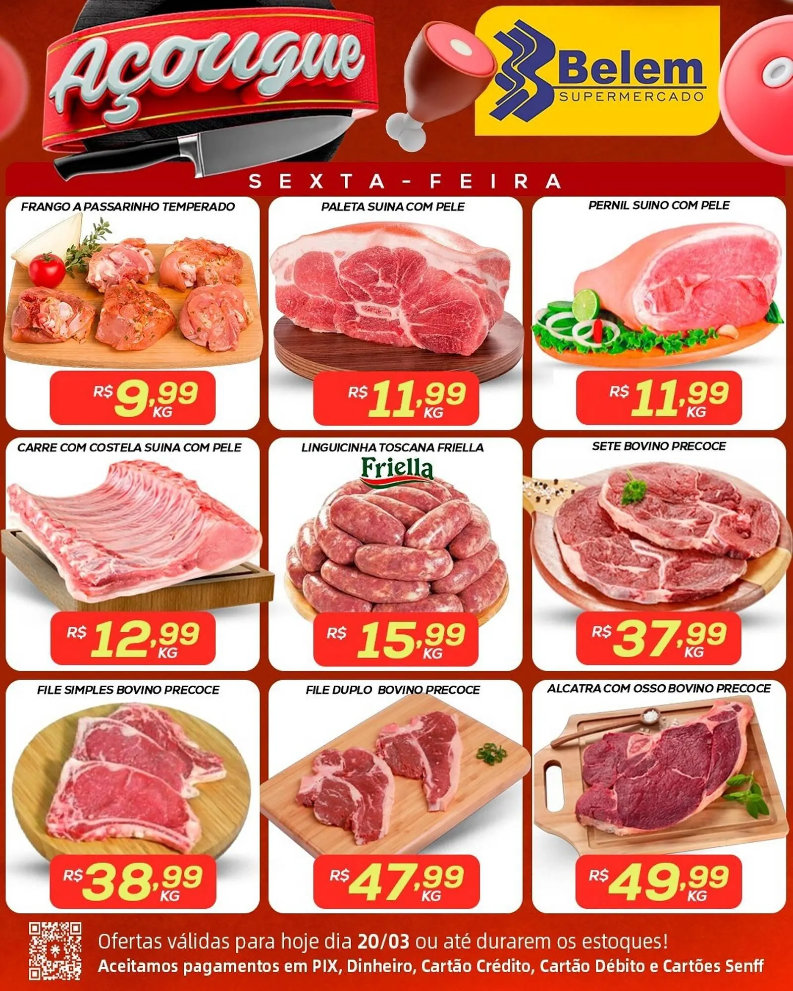 Encarte de Catálogo Belem Supermercados 20 de março até 20 de março 2026 - Pagina 1