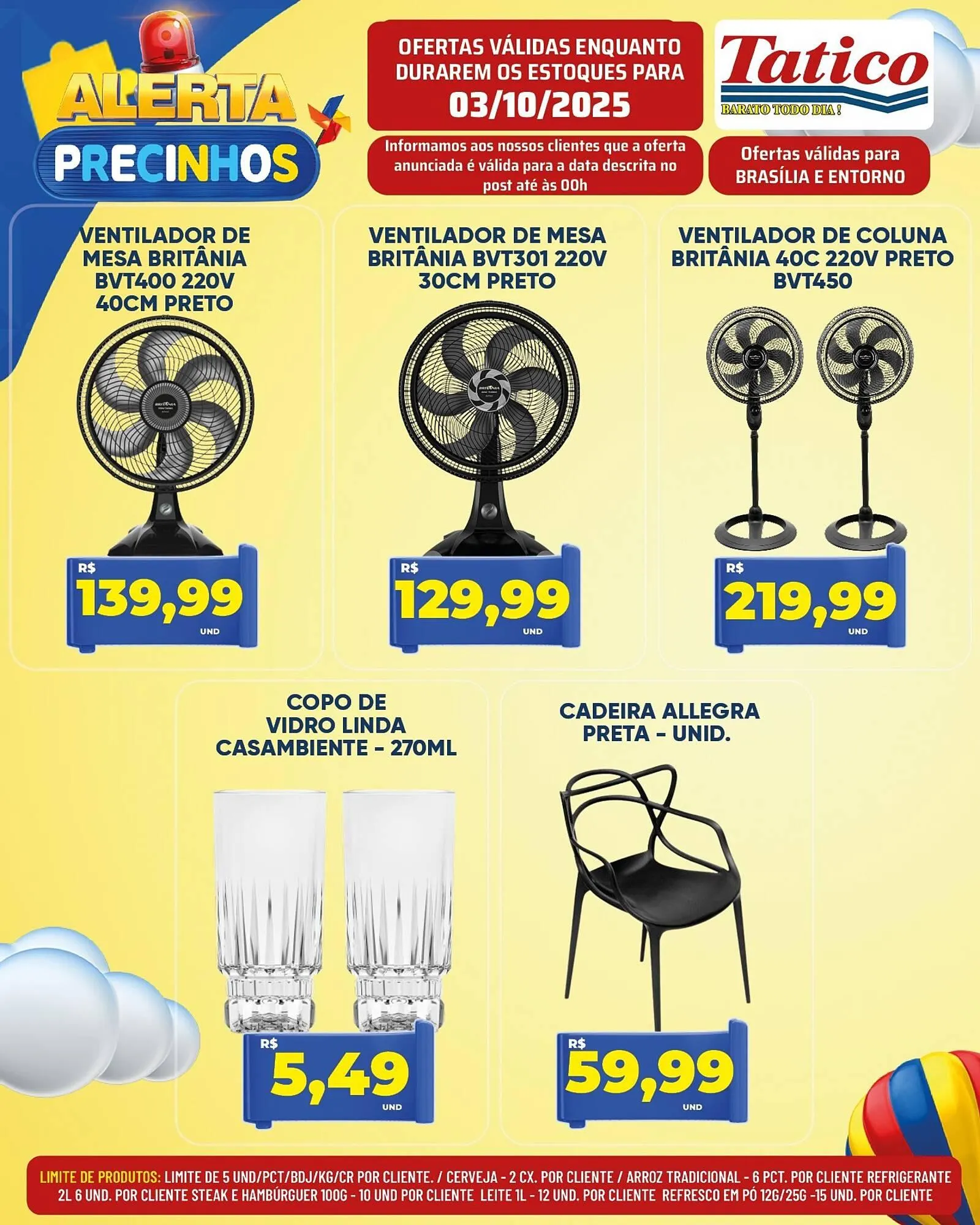 Encarte de Tabloide Tatico 3 de outubro até 3 de outubro 2025 - Pagina 3