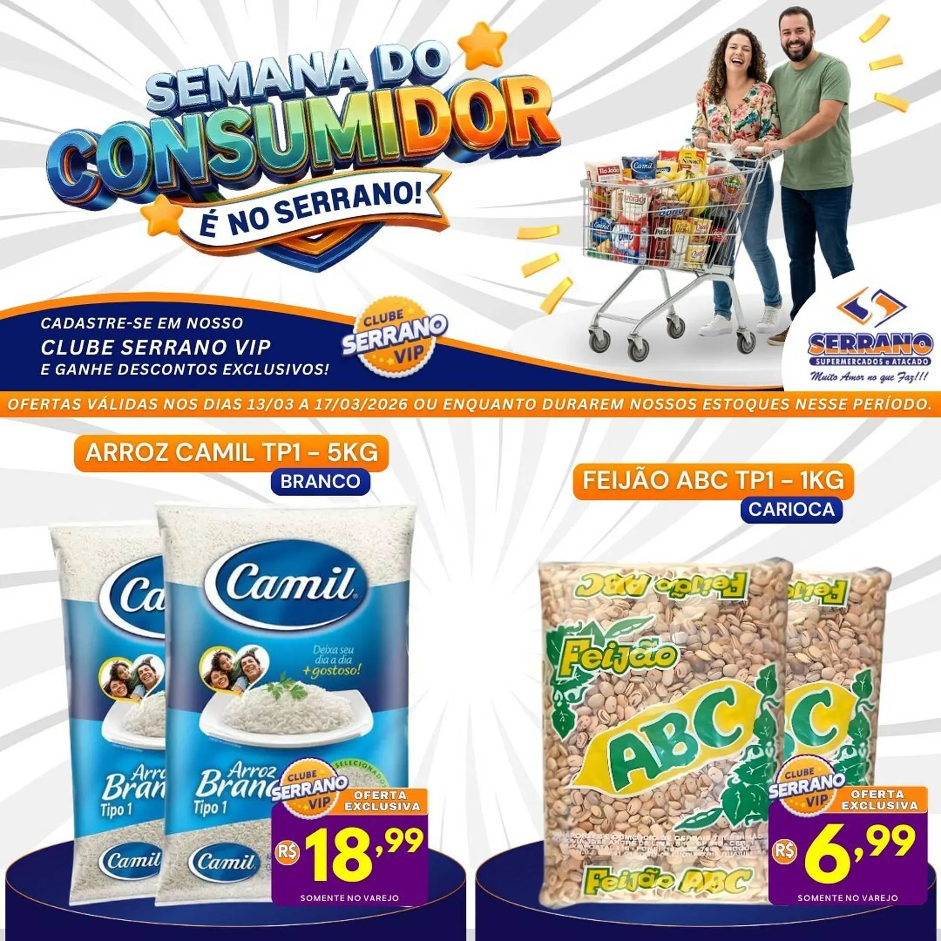 Encarte de Catálogo Serrano Supermercado 13 de março até 17 de março 2026 - Pagina 2