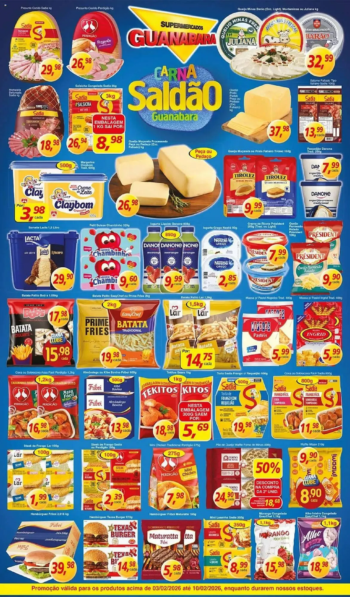 Encarte de Encarte Supermercados Guanabara 3 de fevereiro até 10 de fevereiro 2026 - Pagina 8