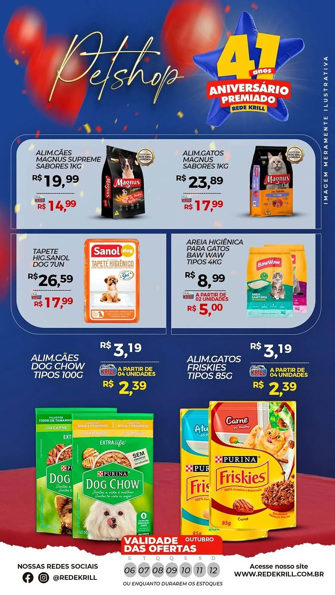 Encarte de Folheto Rede Krill 7 de outubro até 12 de outubro 2025 - Pagina 7