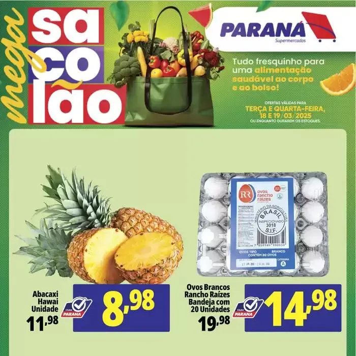 Encarte de Encarte Paraná Supermercados 18 de março até 19 de março 2025 - Pagina 6