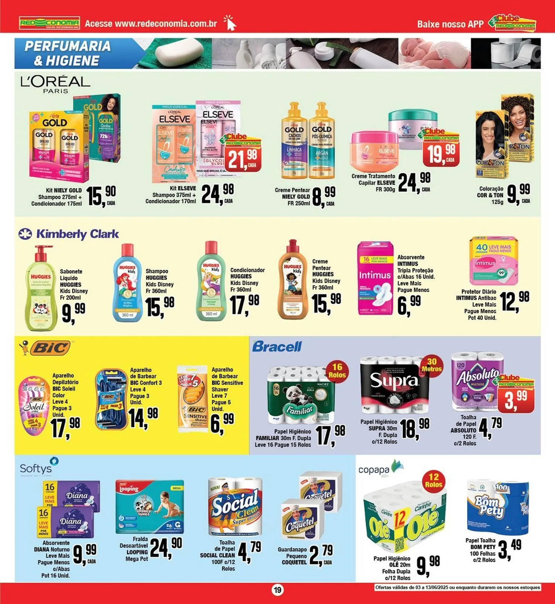 Encarte de Catálogo Rede Economia 6 de junho até 8 de junho 2025 - Pagina 19