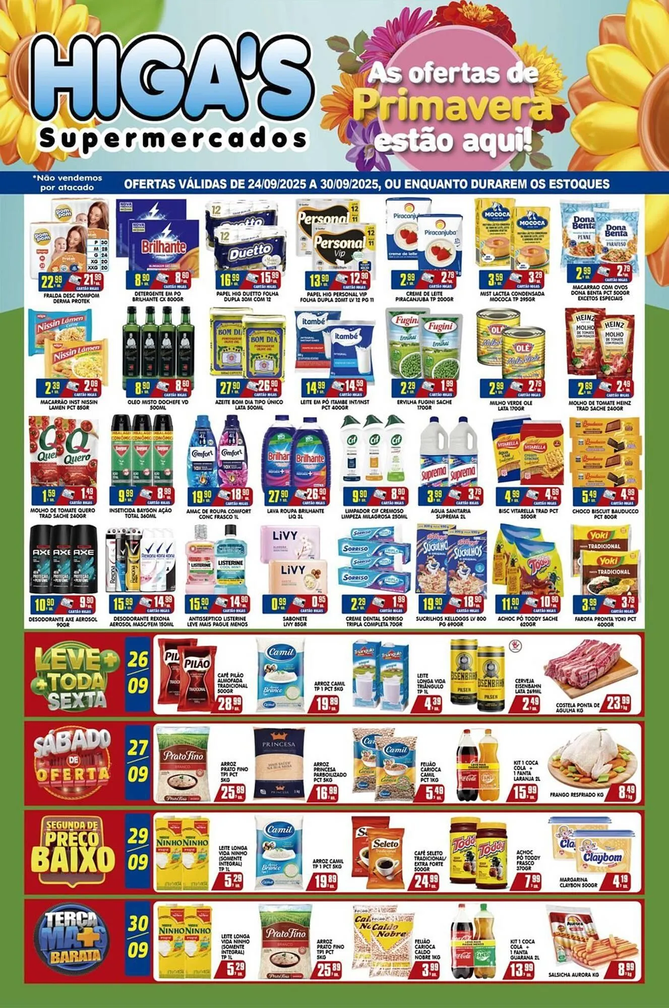 Folheto Higas Supermercado - 1