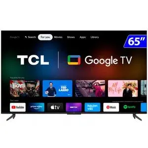 Smart TV TCL LED 65" 4K Wi-Fi Google TV Comando de Voz 65P735