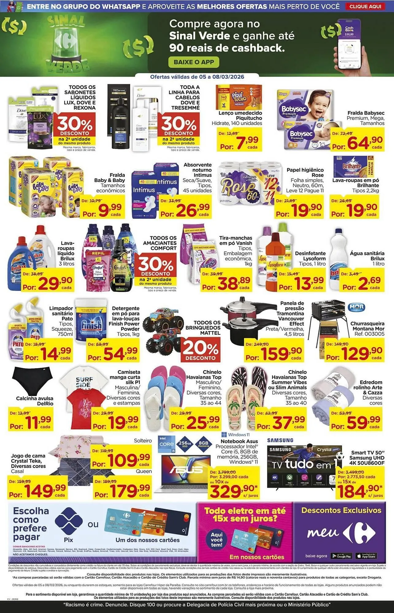 Encarte de Folheto Carrefour 5 de março até 8 de março 2026 - Pagina 3