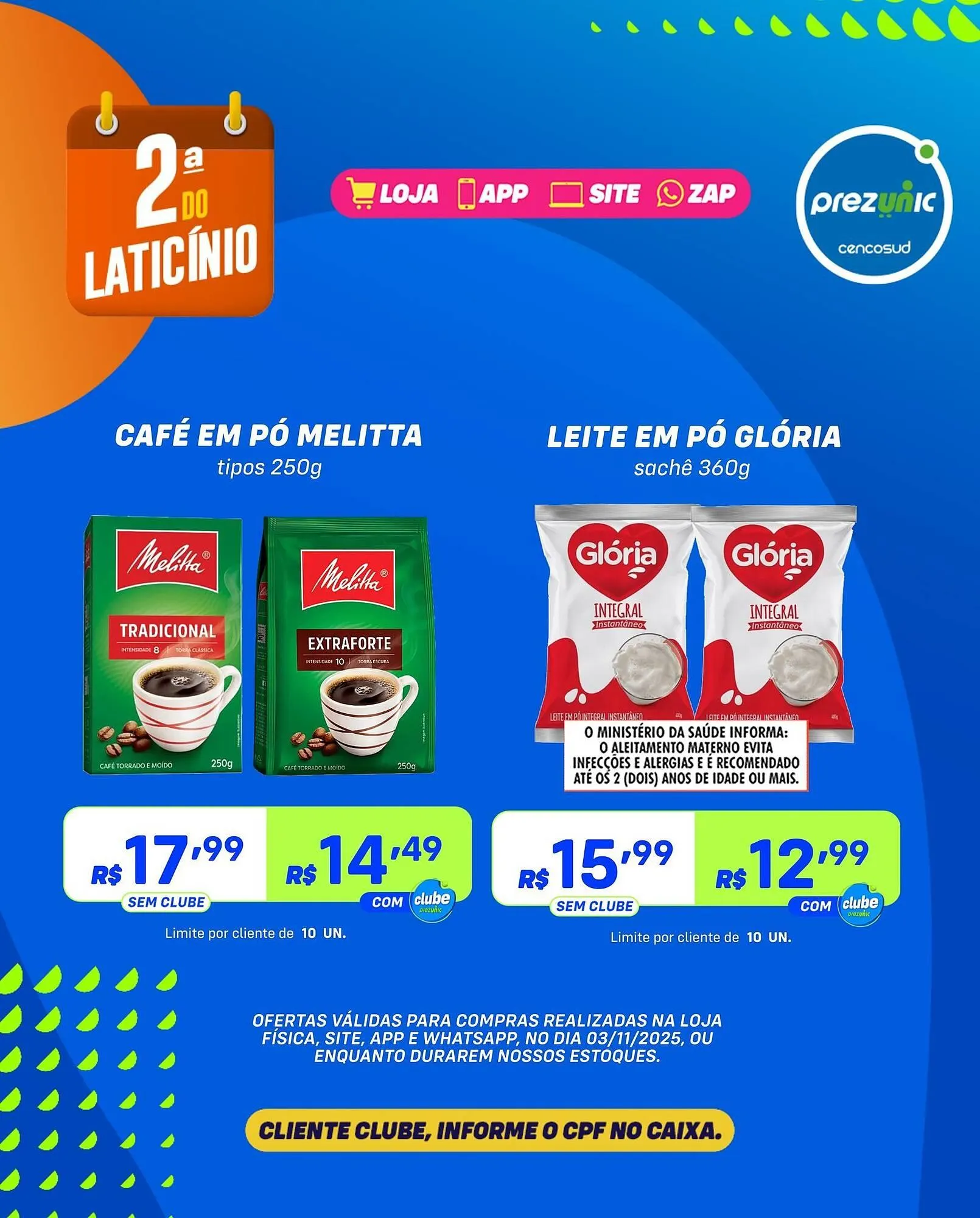 Encarte de Encarte Prezunic 3 de novembro até 3 de novembro 2025 - Pagina 5