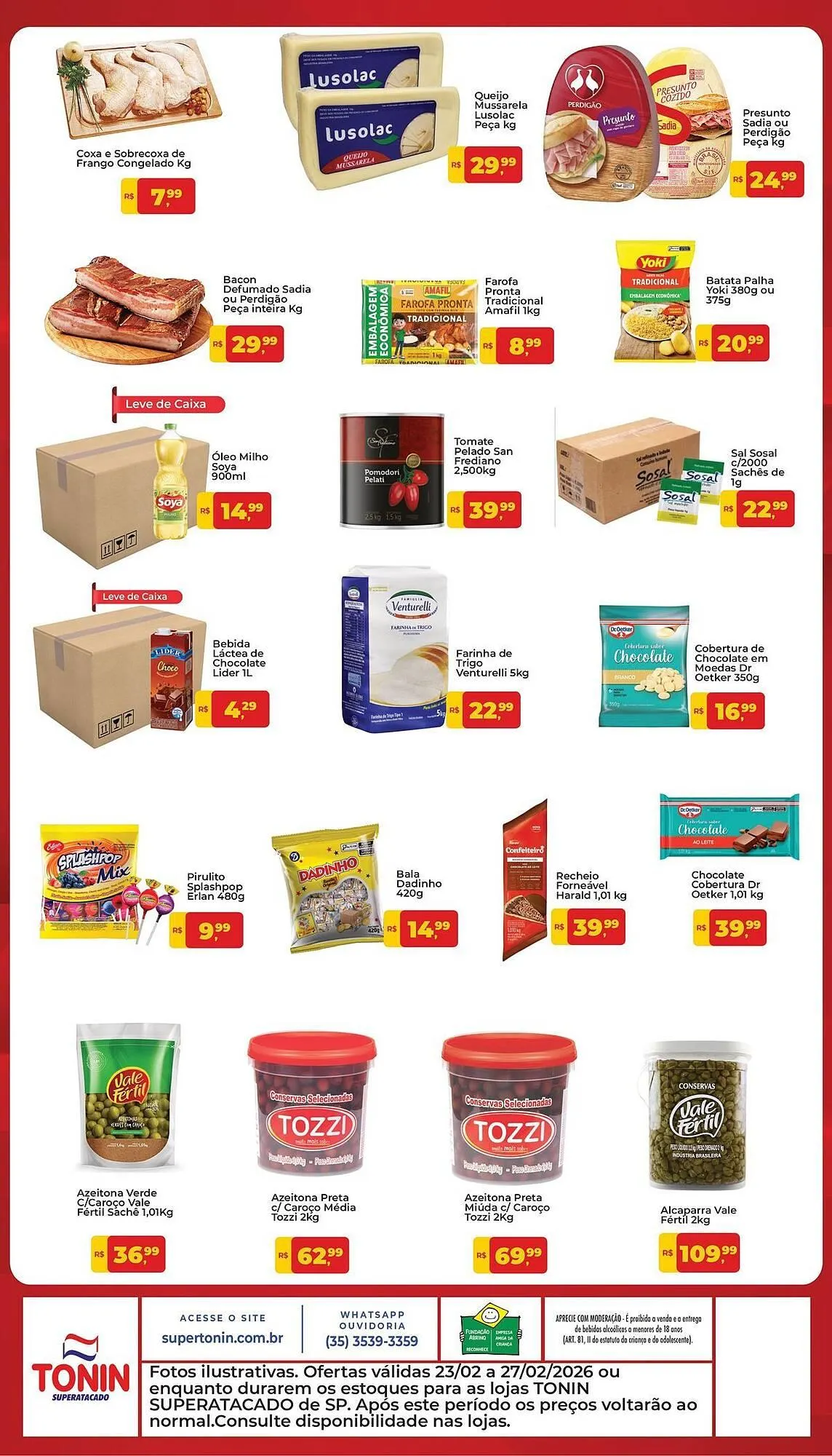 Encarte de Catálogo Tonin Superatacado 23 de fevereiro até 27 de fevereiro 2026 - Pagina 2