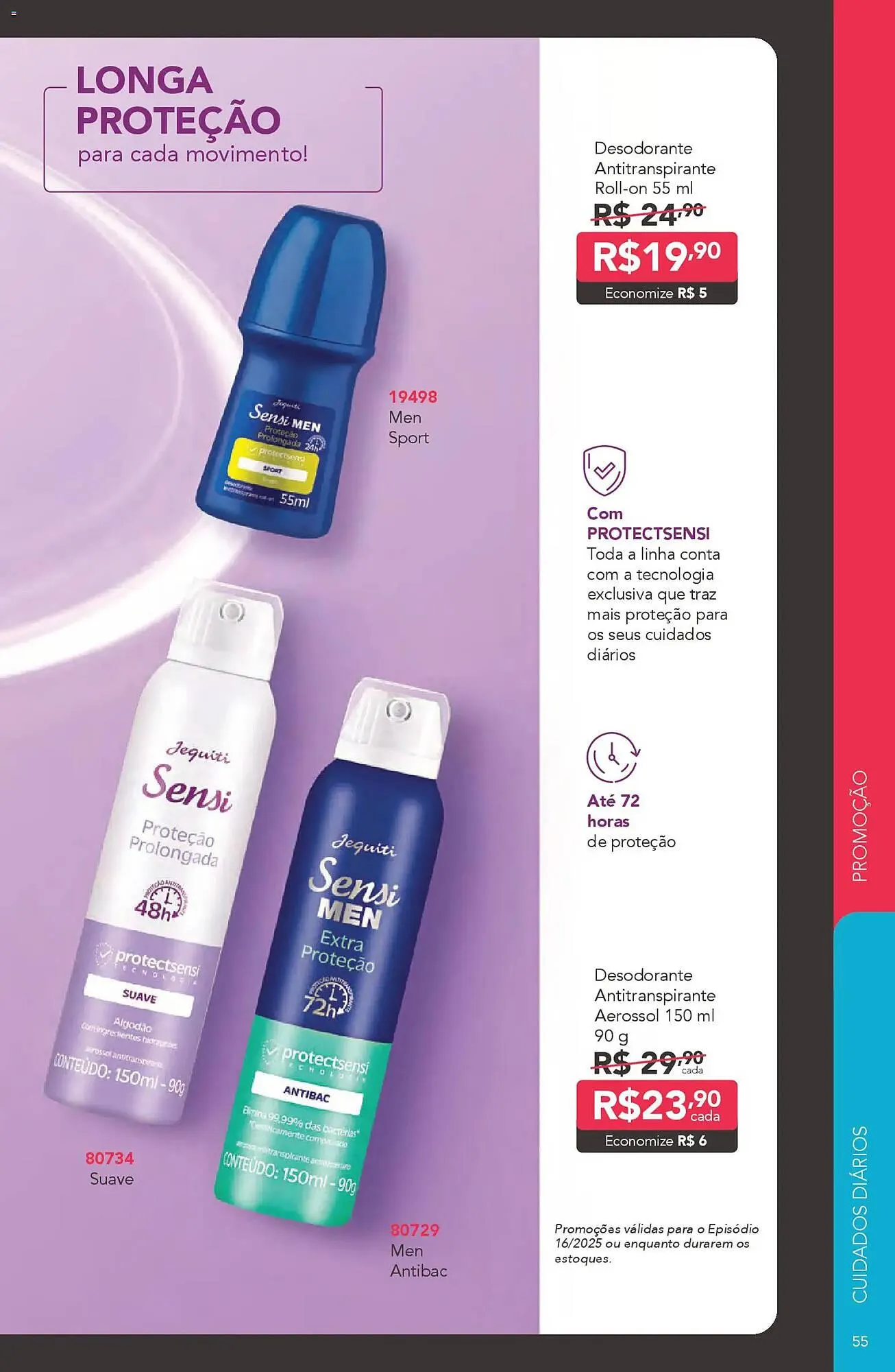 Encarte de Catálogo Jequiti 11 de novembro até 9 de dezembro 2025 - Pagina 55