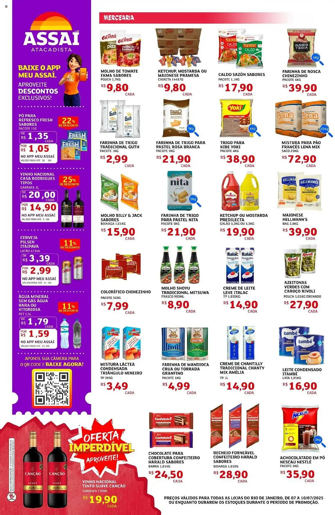 Encarte de Catálogo Assaí Atacadista 7 de julho até 10 de julho 2025 - Pagina 2