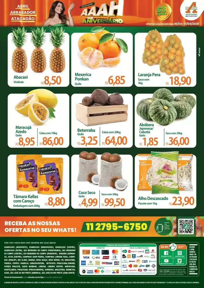 Encarte de Ofertas especiais para você 16 de abril até 17 de abril 2025 - Pagina 2