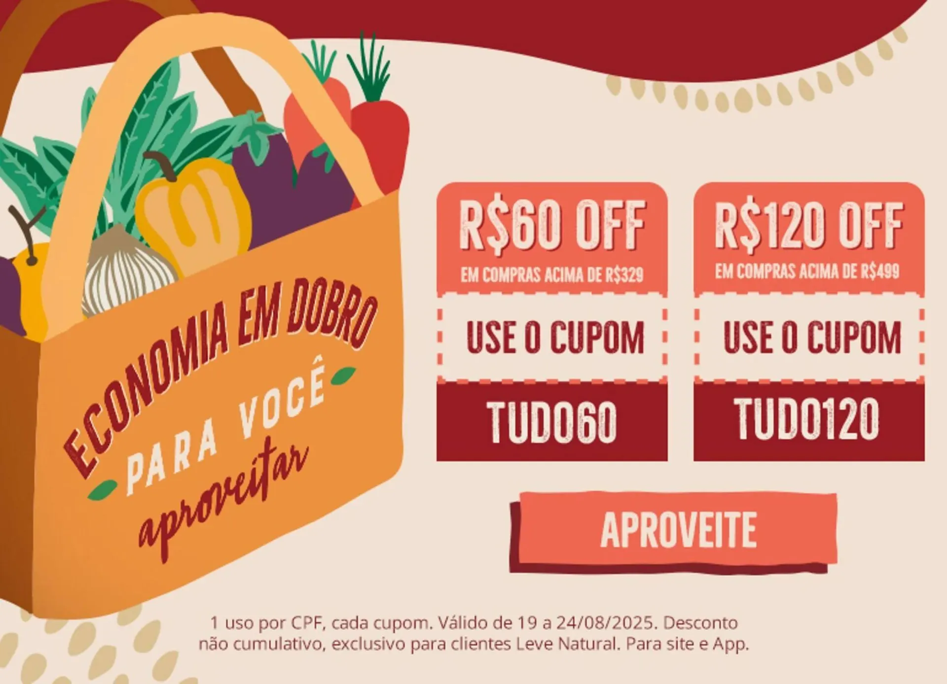 Encarte de Catálogo Natural da Terra 19 de agosto até 24 de agosto 2025 - Pagina 1