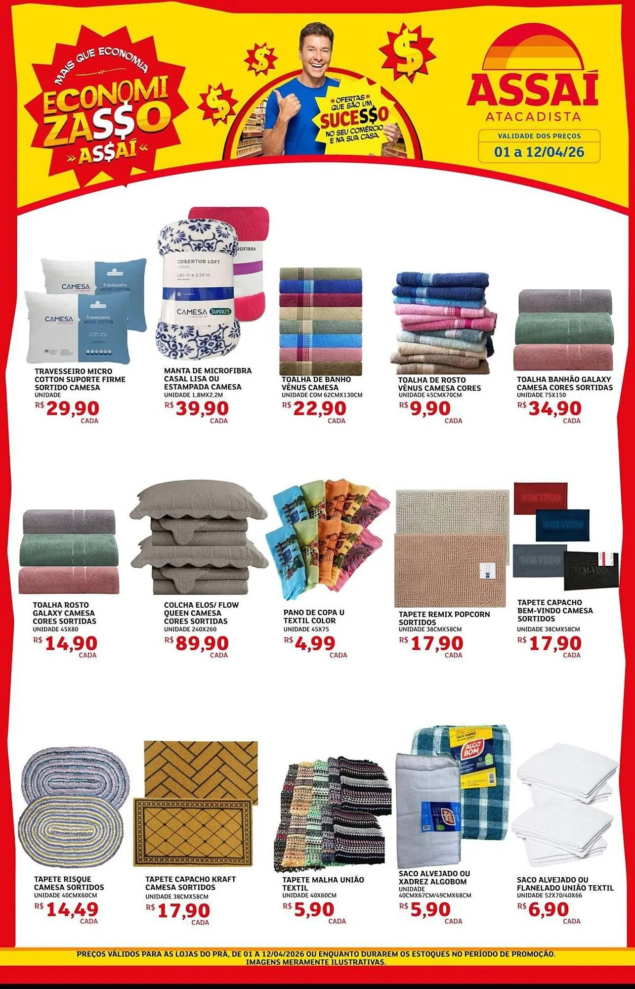 Encarte de Encarte Assaí Atacadista 1 de abril até 12 de abril 2026 - Pagina 1