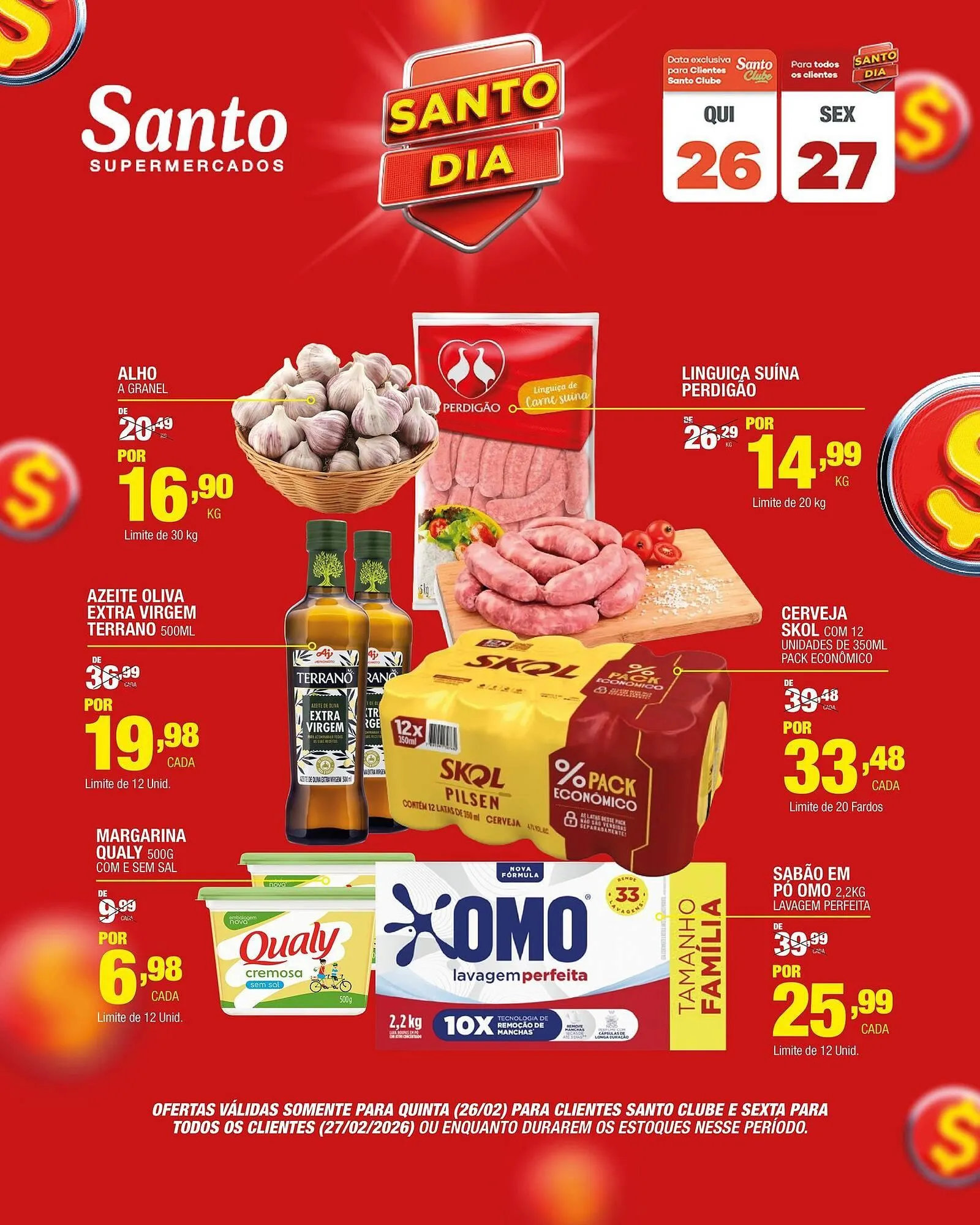 Encarte de Catálogo Santo Supermercados 27 de fevereiro até 27 de fevereiro 2026 - Pagina 2