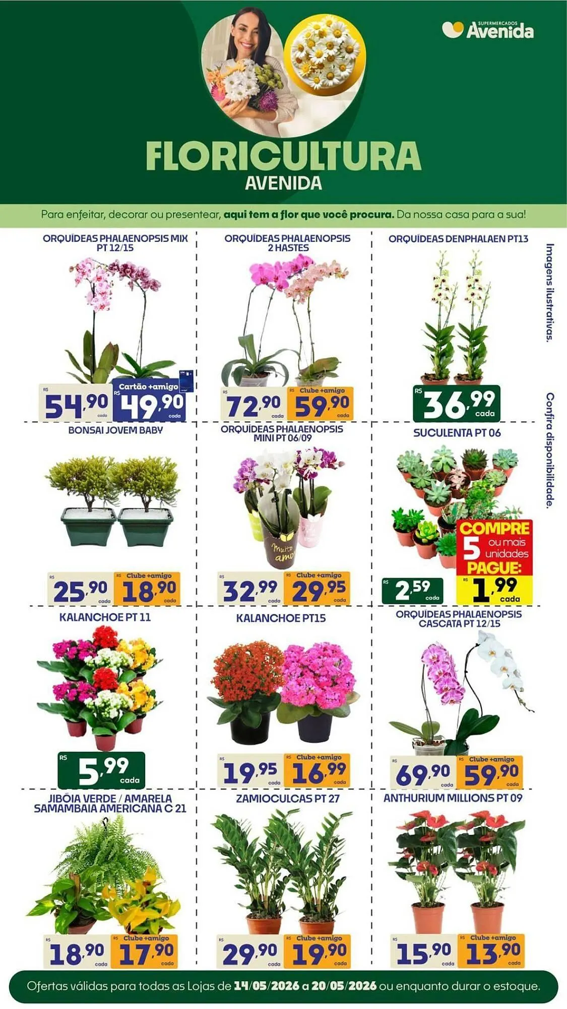 Encarte de Catálogo Supermercados Avenida 14 de maio até 20 de maio 2026 - Pagina 1