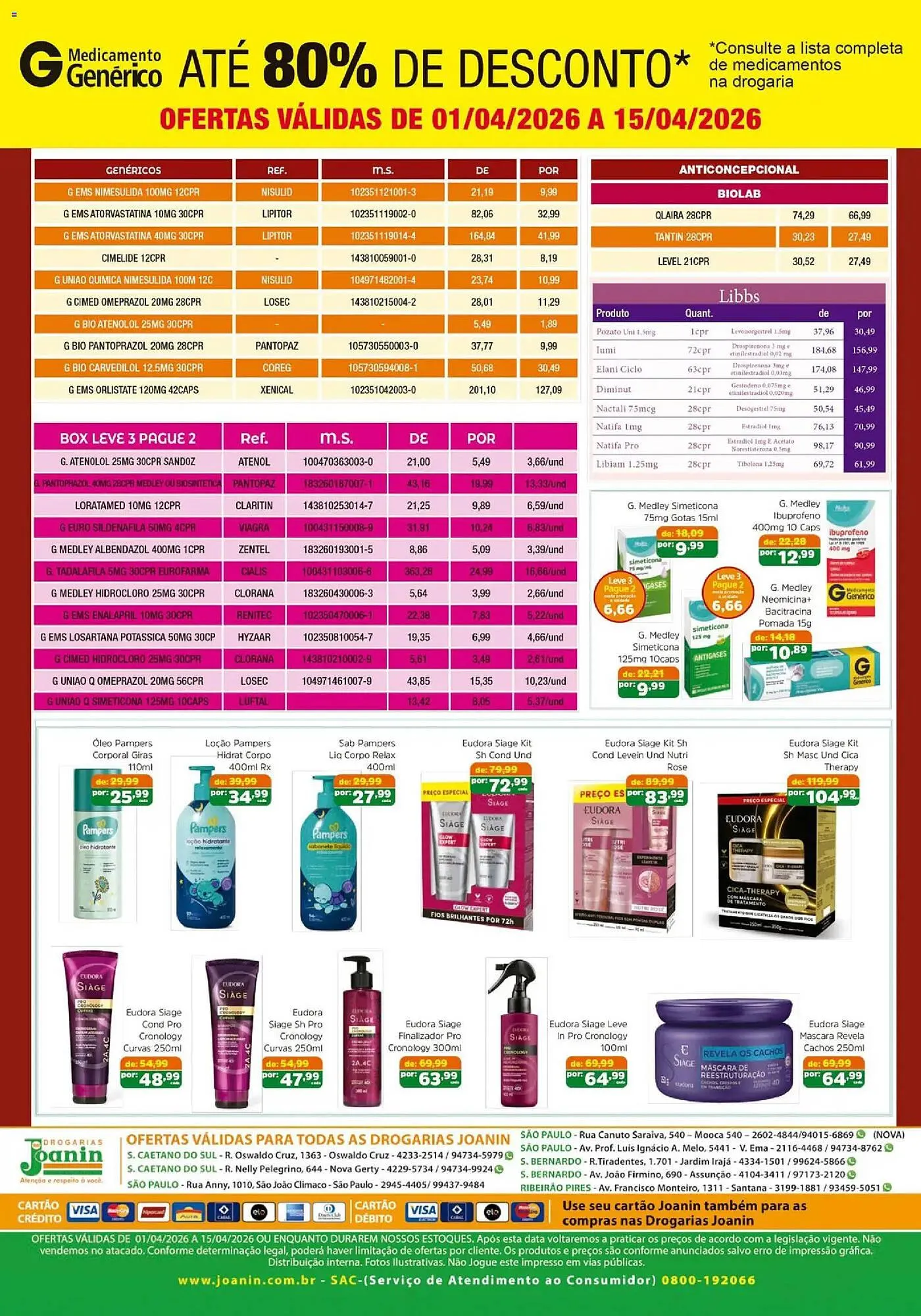 Encarte de Catálogo Supermercados Joanin 1 de abril até 16 de abril 2026 - Pagina 2