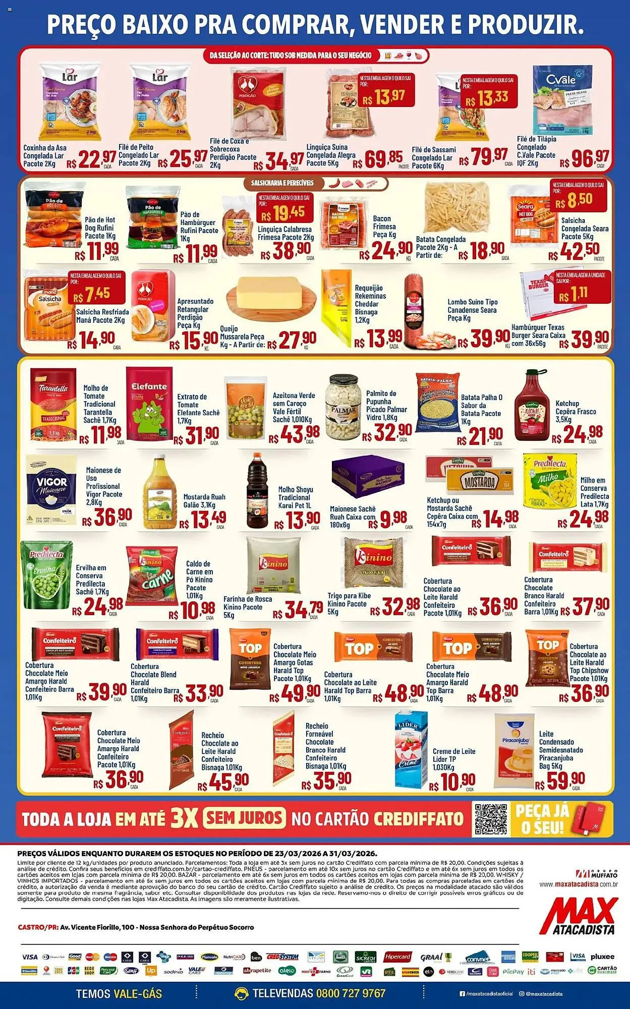 Encarte de Encarte Max Atacadista 23 de março até 31 de março 2026 - Pagina 8