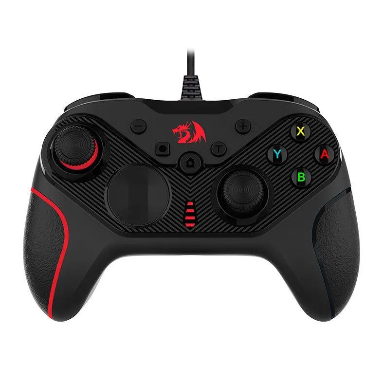 Controle Gamer Redragon Rift G710, USB, PC/PS3, Preto, G710