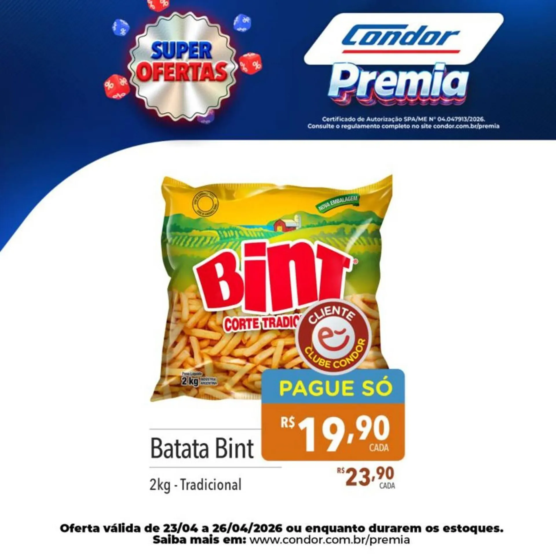 Encarte de Catálogo Supermercados Condor 23 de abril até 26 de abril 2026 - Pagina 6