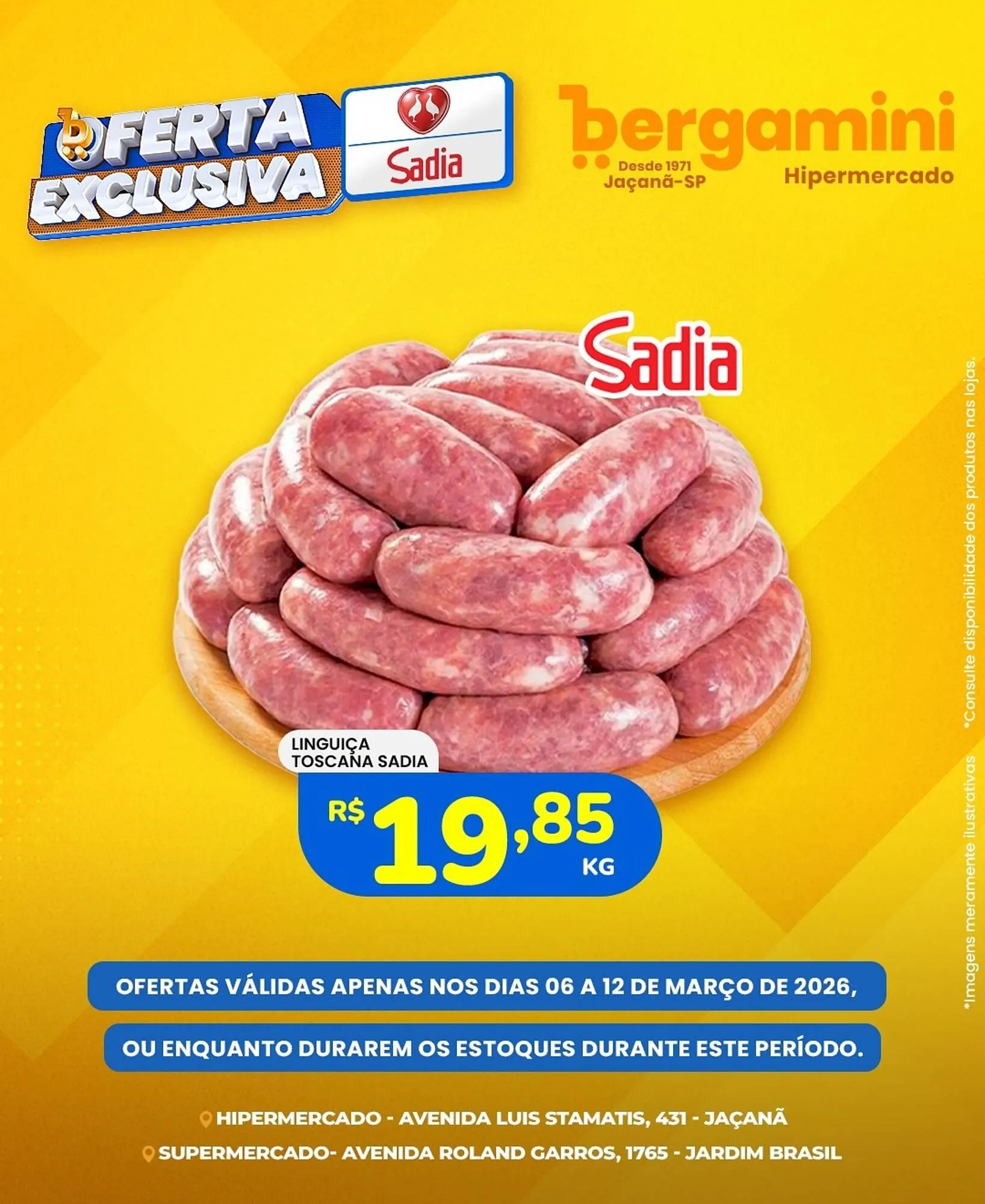 Encarte de Catálogo Supermercado Bergamini 6 de março até 12 de março 2026 - Pagina 2