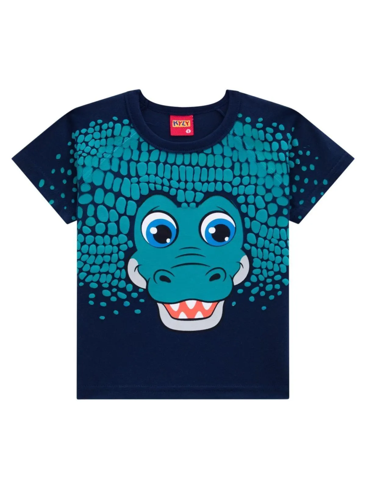 Camiseta Infantil Menino Kyly Marinho