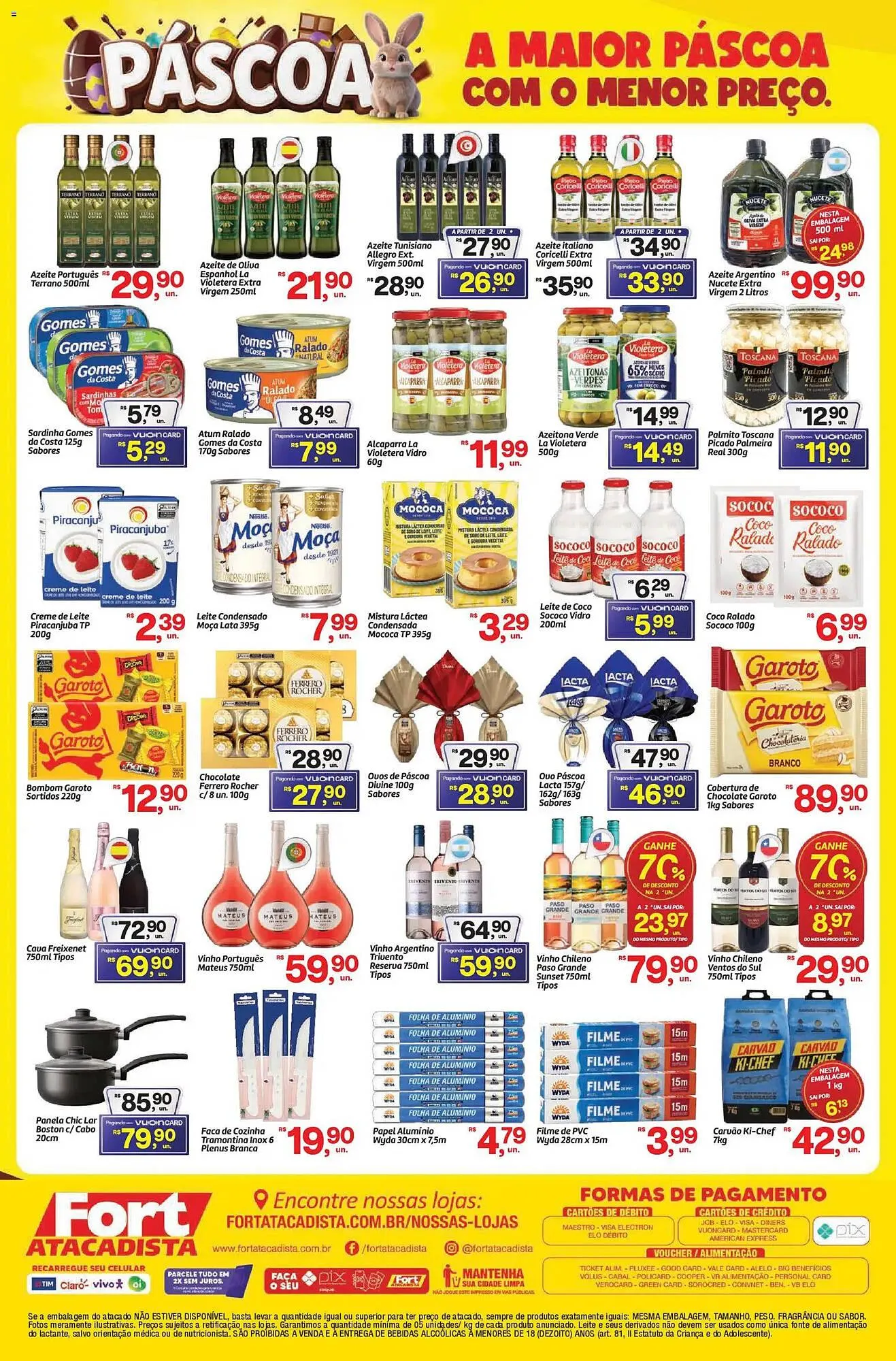 Encarte de Tabloide Fort Atacadista 9 de março até 22 de março 2026 - Pagina 2
