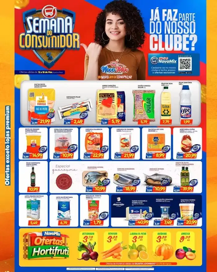 Encarte de Encarte Novo Mix 12 de março até 18 de março 2025 - Pagina 2