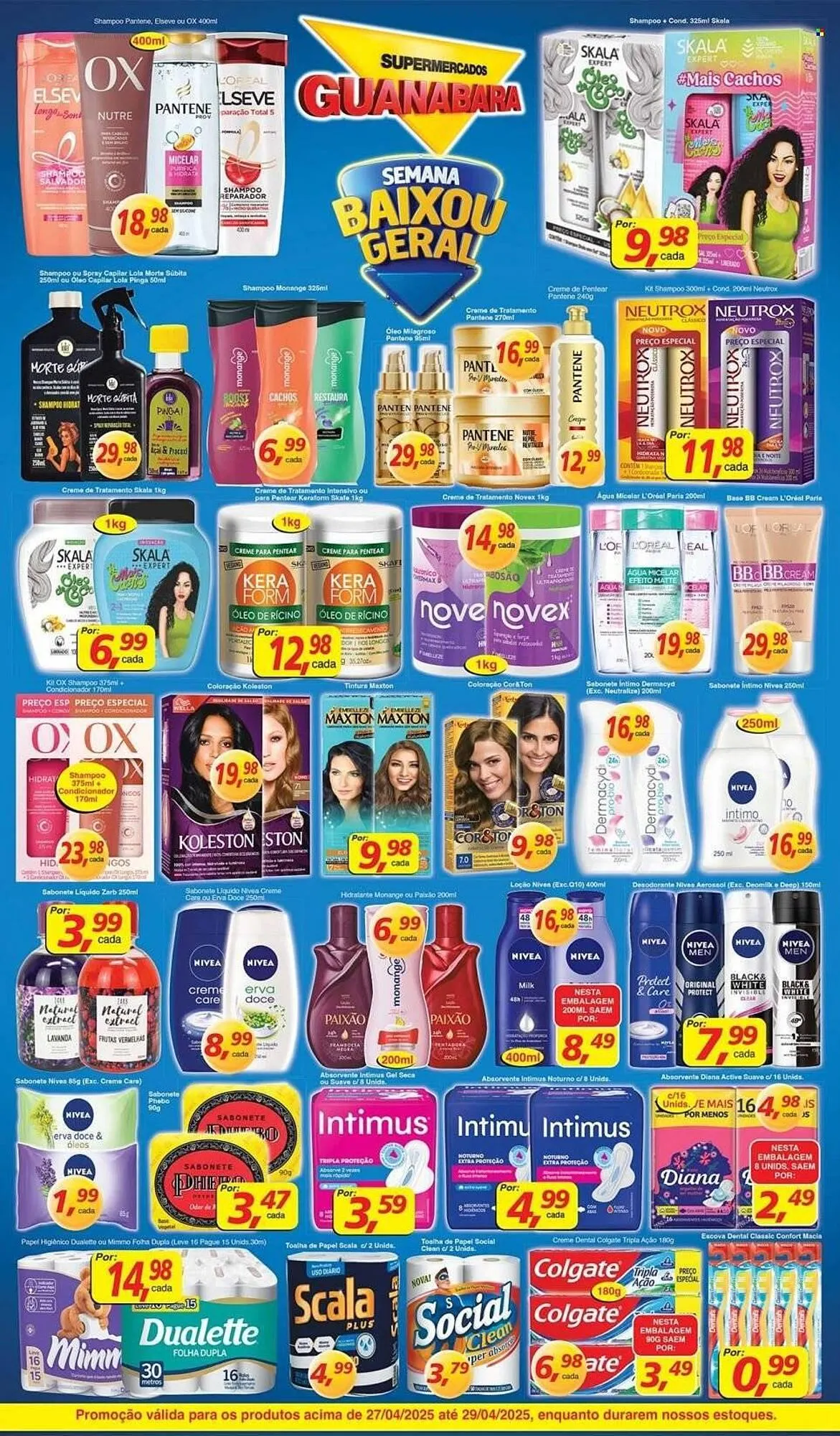 Encarte de Catálogo Supermercados Guanabara 27 de abril até 29 de abril 2025 - Pagina 7