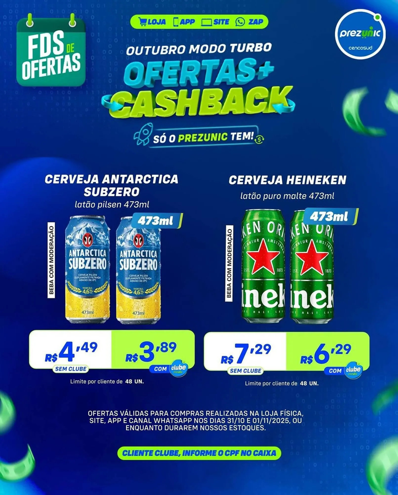 Encarte de Encarte Prezunic 31 de outubro até 1 de novembro 2025 - Pagina 6