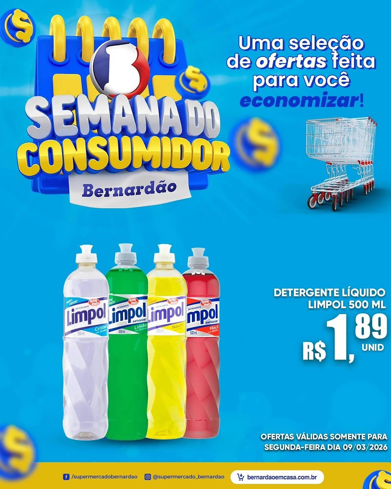 Encarte de Catálogo Supermercado Bernardão 9 de março até 9 de março 2026 - Pagina 4