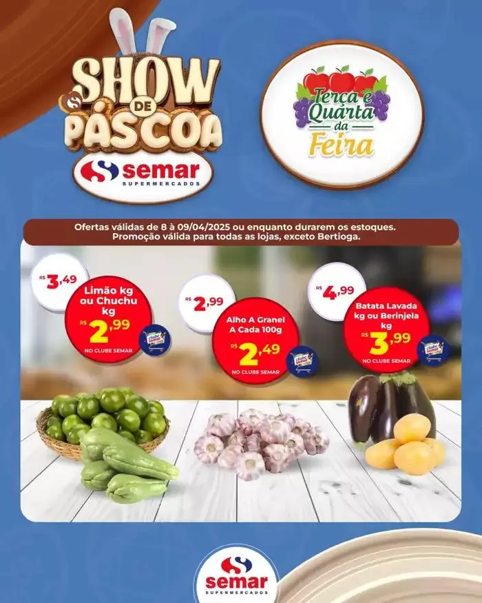 Encarte de Semar Supermercados 8 de abril até 9 de abril 2025 - Pagina 3
