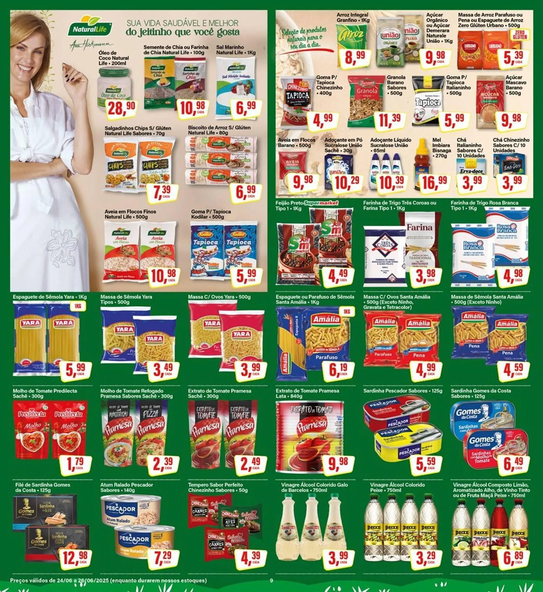 Encarte de Catálogo Rede Supermarket 24 de junho até 26 de junho 2025 - Pagina 9