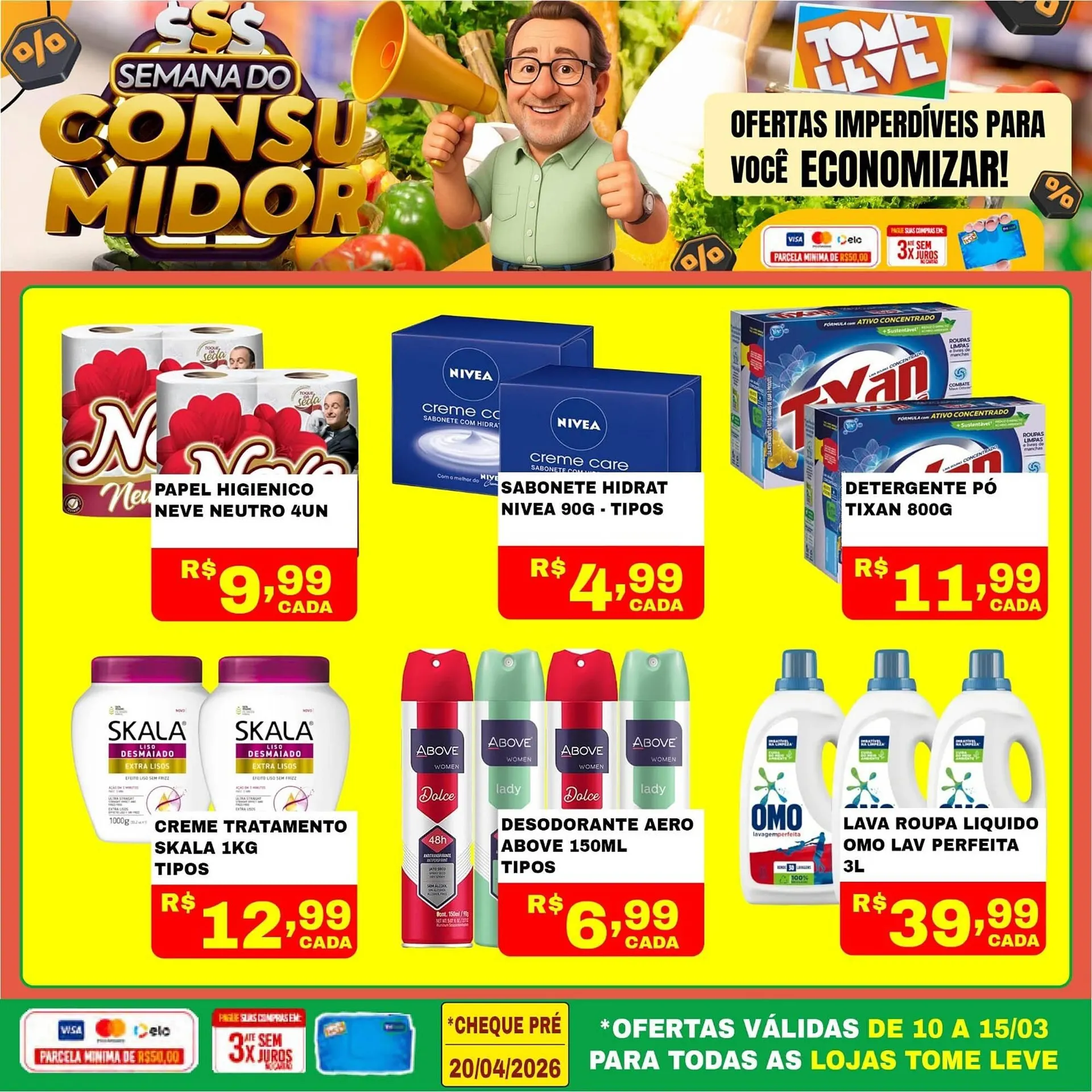 Encarte de Catálogo Tome Leve 10 de março até 15 de março 2026 - Pagina 2