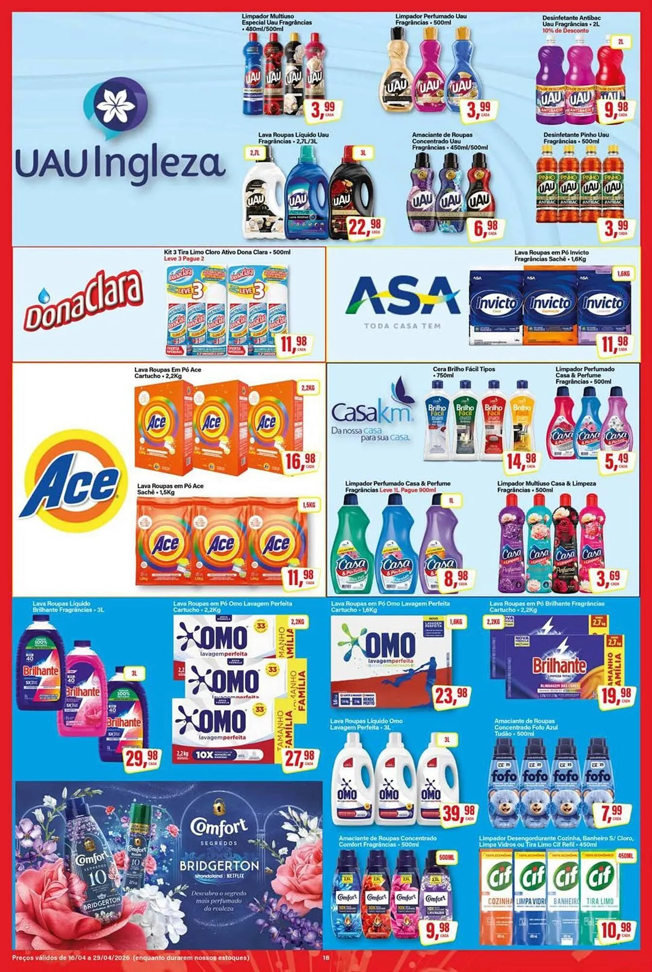 Encarte de Encarte Rede Supermarket 16 de abril até 29 de abril 2026 - Pagina 18