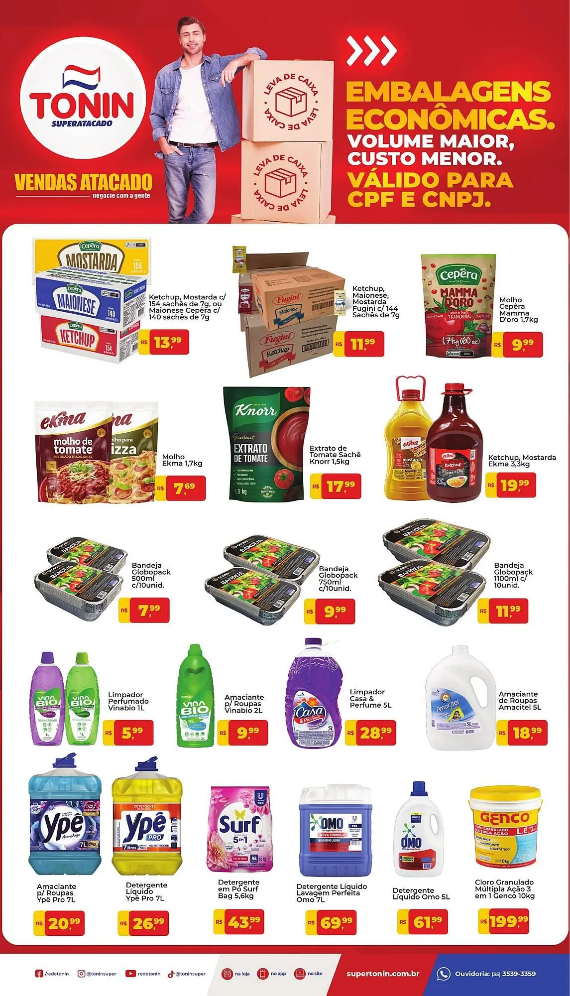 Encarte de Catálogo Tonin Superatacado 23 de fevereiro até 27 de fevereiro 2026 - Pagina 1