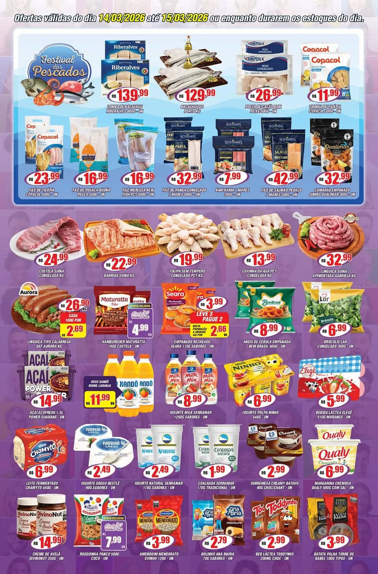 Encarte de Catálogo Violeta Supermercados 13 de março até 15 de março 2026 - Pagina 2