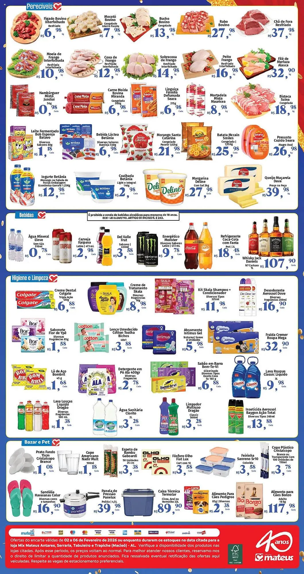 Encarte de Catálogo Supermercados Mateus 2 de fevereiro até 6 de fevereiro 2026 - Pagina 2