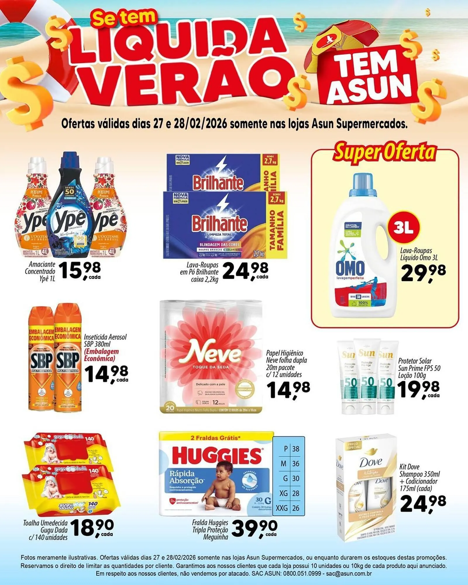 Encarte de Encarte Asun 27 de fevereiro até 28 de fevereiro 2026 - Pagina 1